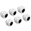 Alphacool Eiszapfen PRO fitting 13mm hard tube G1/4, 6-Pack – baltas