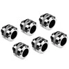 Alphacool Eiszapfen Pro fitting 13mm hard tube G1/4, 6-Pack – chrome