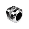 Alphacool Eiszapfen Pro fitting 13mm hard tube G1/4, 6-Pack – chrome