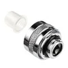 „Alphacool Eiszapfen Pro“ jungtis, 13 mm kietas vamzdelis, G1/4, 6 vnt. pakuotėje, chromuotas