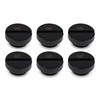 Alphacool Eiszapfen Stop Fitting G1/4, juodas – 6 pack