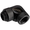 Alphacool Eiszapfen Angle Adapteris 90 Degrees Rotatable G1/4 Female to G1/4 Male – Juodas
