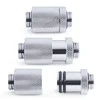 Alphacool ES D-Plug 25,5-40,5mm, G1/4 AG auf G1/4 AG – chrome