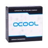 „Alphacool ES D“ kištukas, 25,5 mm, G1/4 IG į G1/4 IG - gilus juodas