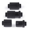 „Alphacool ES D“ kištukas, 25,5 mm, G1/4 IG į G1/4 IG - gilus juodas