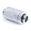 Alphacool ES D-Plug, 31,5-46,5mm, G1/4 AG auf G1/4 AG - chrome