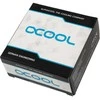„Alphacool ES“ dvigubas adapteris, kištukas, G1/4 lizdas į G1/4 lizdą – juodas