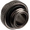 „Alphacool ES“ dvigubas adapteris, kištukas, G1/4 lizdas į G1/4 lizdą – juodas