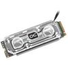 Alphacool HDX Apex M.2 2280 SSD aušintuvas, ARGB – akrilas