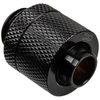 „Alphacool HF“ tiesus jungtis G1/4 colio AG į 13/10 mm - juodas