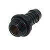 Alphacool HF connection straight G1/4 inch female thread to 10mm ID – juodas