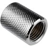 „Alphacool HF“ adapteris, G1/4 lizdas į G1/4 lizdą, chromuotas