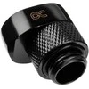 Alphacool Eiszapfen G1/4 inch extension offset MF 8 – juodas