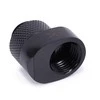 Alphacool Eiszapfen G1/4 inch extension offset MF 8 – juodas