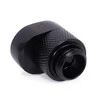 Alphacool Eiszapfen G1/4 inch extension offset MF 8 – juodas