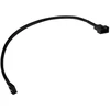 Alphacool fan cable 4-pin to 4-pin extension 30cm – juodas