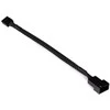 Alphacool fan cable 4-pin to 4-pin extension 15cm – juodas
