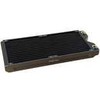 Alphacool „Phobya R27-S280“ radiatorius, 280 mm radiatorius, 18 FPI, varinės pelekai, 2x G1/4 colių jungtys – juodas