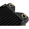 Alphacool Phobya R27-S280 radiatorius, 280 mm radiatorius, 18 FPI, varinės briaunos, 2x G1/4 colio jungtys – juoda