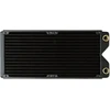 Alphacool Phobya R27-S280 radiatorius, 280 mm radiatorius, 18 FPI, varinės briaunos, 2x G1/4 colio jungtys – juoda