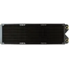 „Alphacool Phobya R27-S360“ radiatorius, 360 mm radiatorius, 18 FPI, varinės plokštelės, 2x G1/4 colių jungtys – juodos spalvos