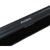 „Alphacool Phobya R27-S420“ radiatorius, 420 mm radiatorius, 18 FPI, varinės briaunos, 2x G1/4 colių jungtys – juodos spalvos