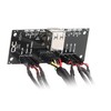 „Alphacool“ priekinis įvesties/išvesties skydelis su USB 2.0, su kabeliu prie serverio korpuso