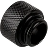 „Alphacool“ jungties adapteris, tiesus G1/4 colio lizdas į G1/4 colio kištuką, juodas