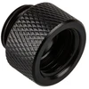 „Alphacool“ jungties adapteris, tiesus G1/4 colio lizdas į G1/4 colio kištuką, juodas