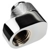 Alphacool Eiszapfen G1/4 inch Extension Offset MF 16 – chrome