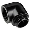 Alphacool Eiszapfen Adapteris 90 Degree G1/4 inch Male to G1/4 inch Female – Juodas
