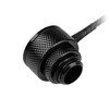 Alphacool Eiszapfen temperatūros jutiklis G1/4 IG/IG su AG adapteriu – juodas
