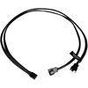 Alphacool Y-Splitter 4-pin to 2x 4-pin PWM 60cm – juodas