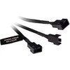Alphacool Y-Splitter 4-pin to 3x 4-pin PWM 30cm – juodas