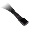 Alphacool Y-Splitter 4-pin to 3x 4-pin PWM 60cm – juodas