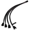 Alphacool Y-Splitter 4-pin to 4x 4-pin PWM 30cm – juodas