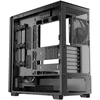 Antec Flux PC Case, Mid Tower, E-ATX, Tempered Glass – Juodas