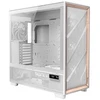 Antec Flux Pro kompiuterio korpusas, full tower, E-ATX, tempered glass – baltos spalvos