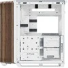 APNX V1 PC-kompiuterio korpusas, Midi-Tower, ATX, Tempered Glass - Holz, baltos spalvos