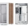APNX V1 PC-kompiuterio korpusas, Midi-Tower, ATX, Tempered Glass - Holz, baltos spalvos