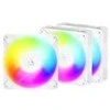 ARCTIC P12 Pro Reverse A-RGB PWM Fan – 120mm, baltas, pack of 3