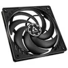 ARCTIC P12 SLIM PWM PST korpuso ventiliatorius, 4-pin, 120mm, siauras, juodas