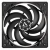 ARCTIC P12 SLIM PWM PST korpuso ventiliatorius, 4-pin, 120mm, siauras, juodas