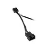 ARCTIC P12 SLIM PWM PST korpuso ventiliatorius, 4-pin, 120mm, siauras, juodas