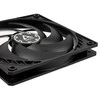 ARCTIC P12 SLIM PWM PST korpuso ventiliatorius, 4-pin, 120mm, siauras, juodas