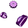 Ascher Racing Knob Kit Pro Steering Wheel Priedas, CNC Aliuminio, Artura Ultimate/Pro - Violetinė