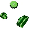 Ascher Racing Knob Kit Pro Steering Wheel Priedas, CNC Aliuminio, Artura Ultimate/Pro - žalias