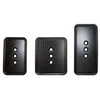 Asetek SimSports Forte Pedal Face Plates Powierzchnia pedału do zestawu pedałów Forte Aliuminio - komplektas 3 vnt.