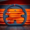Asetek SimSports GT Rim – Closed D, Leather – juodas