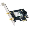 Asus PCE-AX1800 Bevielio ryšio adapteris, Dviejų juostų PCI-E WiFi 6 (802.11ax). Palaiko Bluetooth 5.2, WPA3 tinklo apsaugą, OFDMA ir MU-MIMO